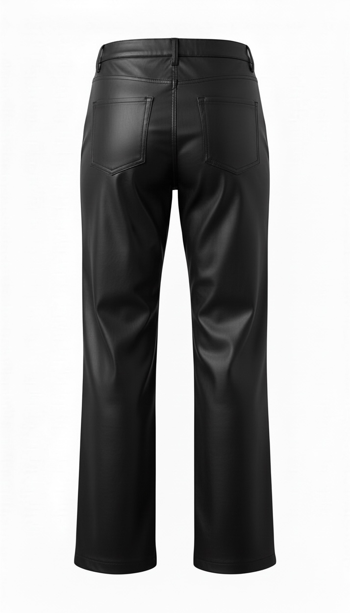 Pantalon Similicuir suédine