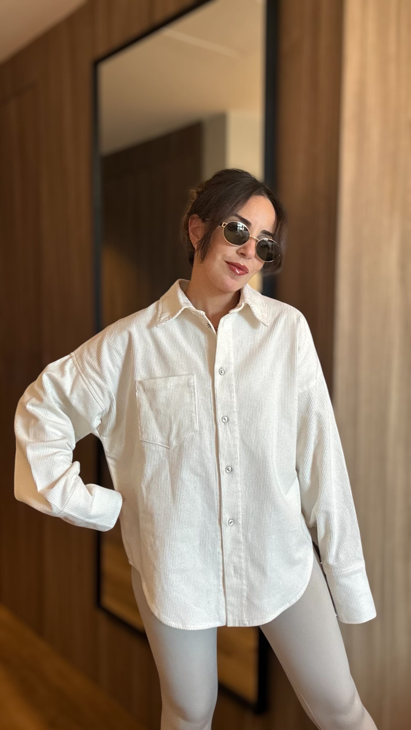 Chemise en Coton & Laine