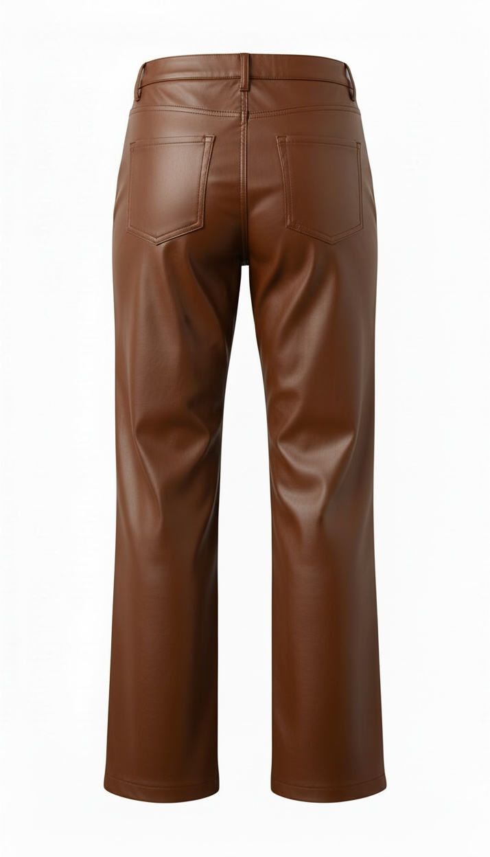 Pantalon Similicuir suédine