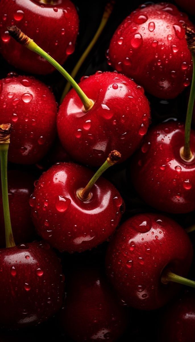 Cherry Set 100% Lin