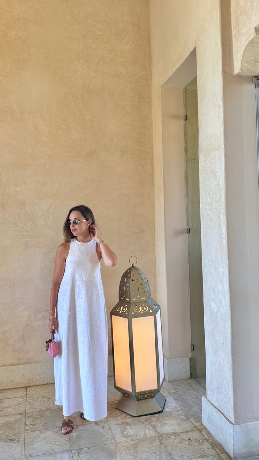 Cotton Candy Linen Dress