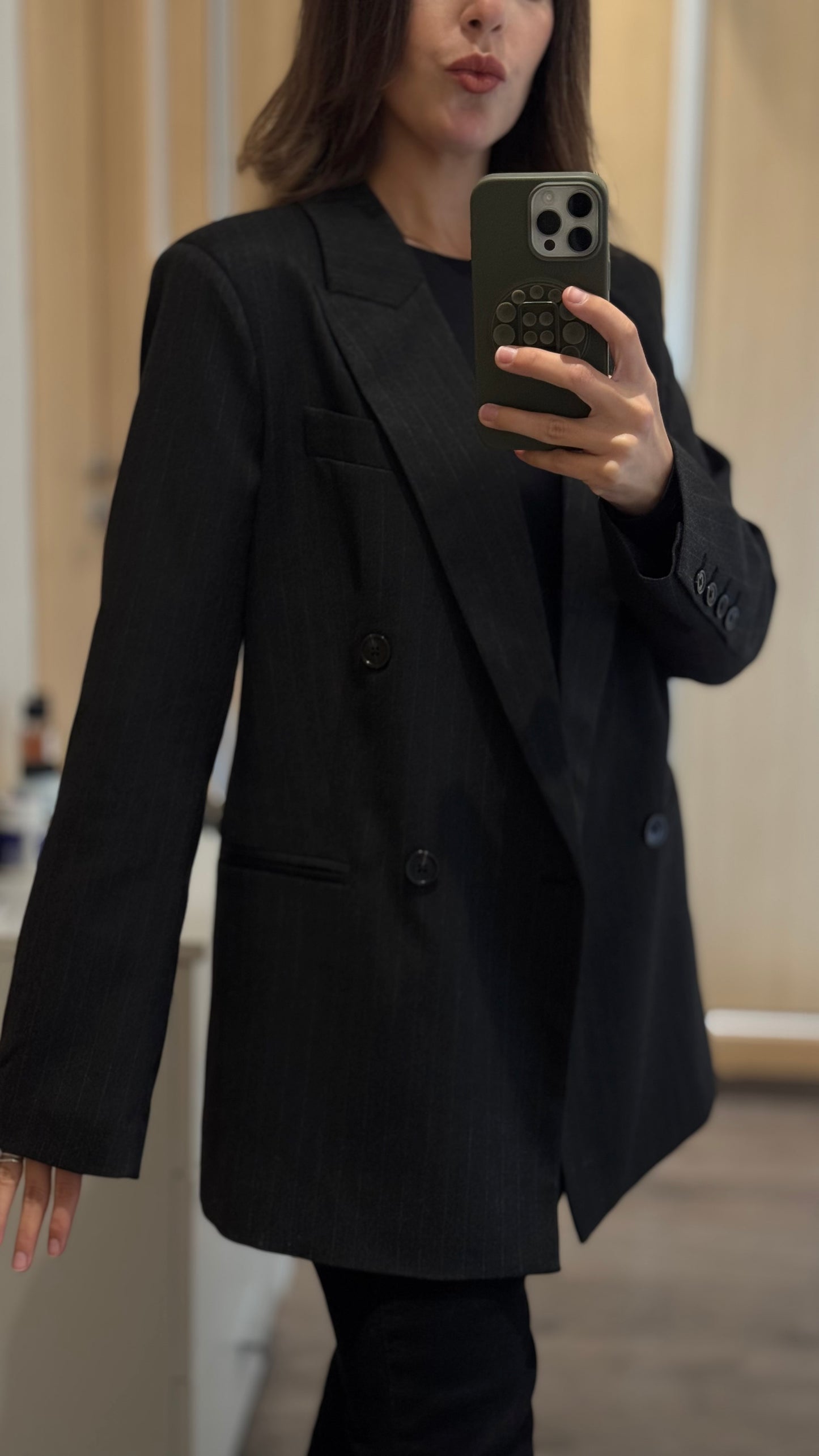 Blazer Laine mélangé