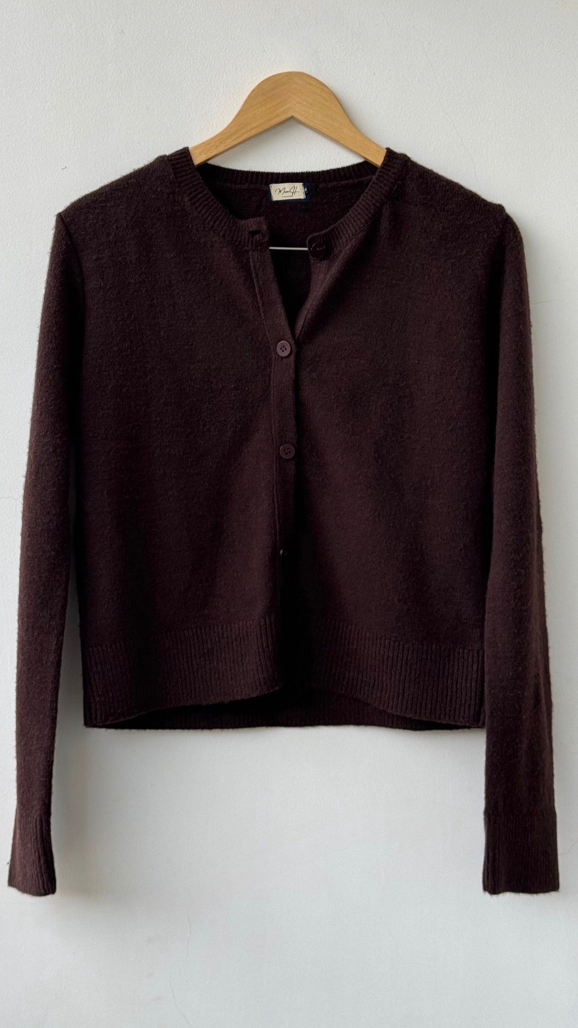 Cardigan Laine douce Marron