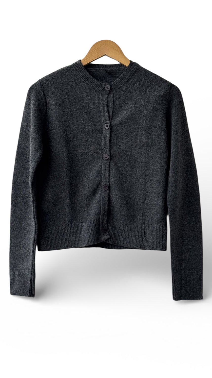 Cardigan Laine douce Gris