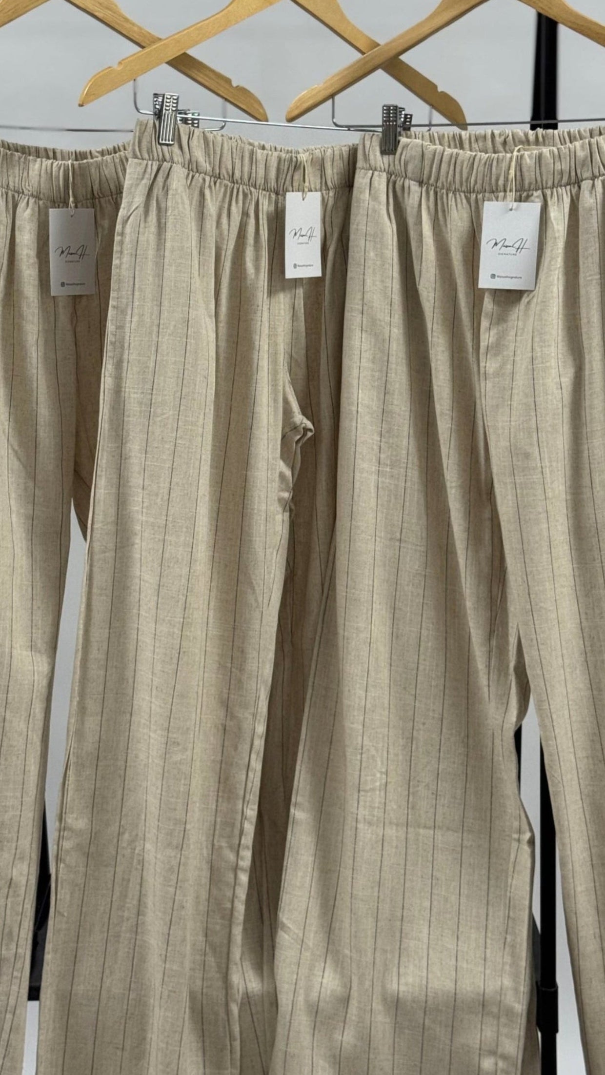 VANILLA pantalon 100% Lin