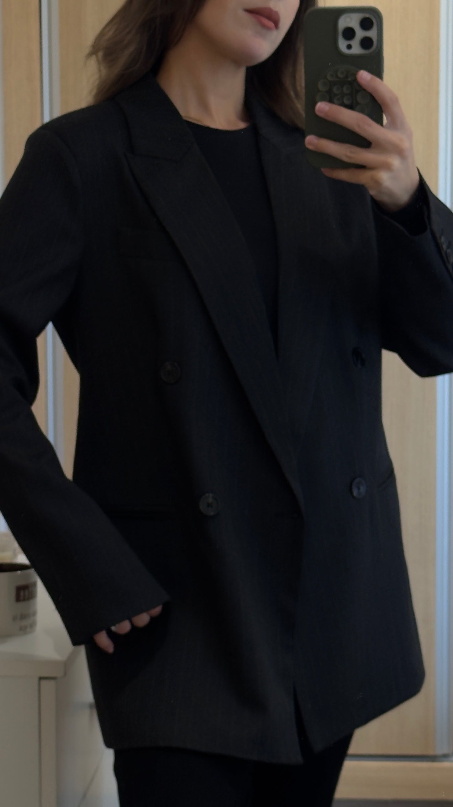 Blazer Laine mélangé