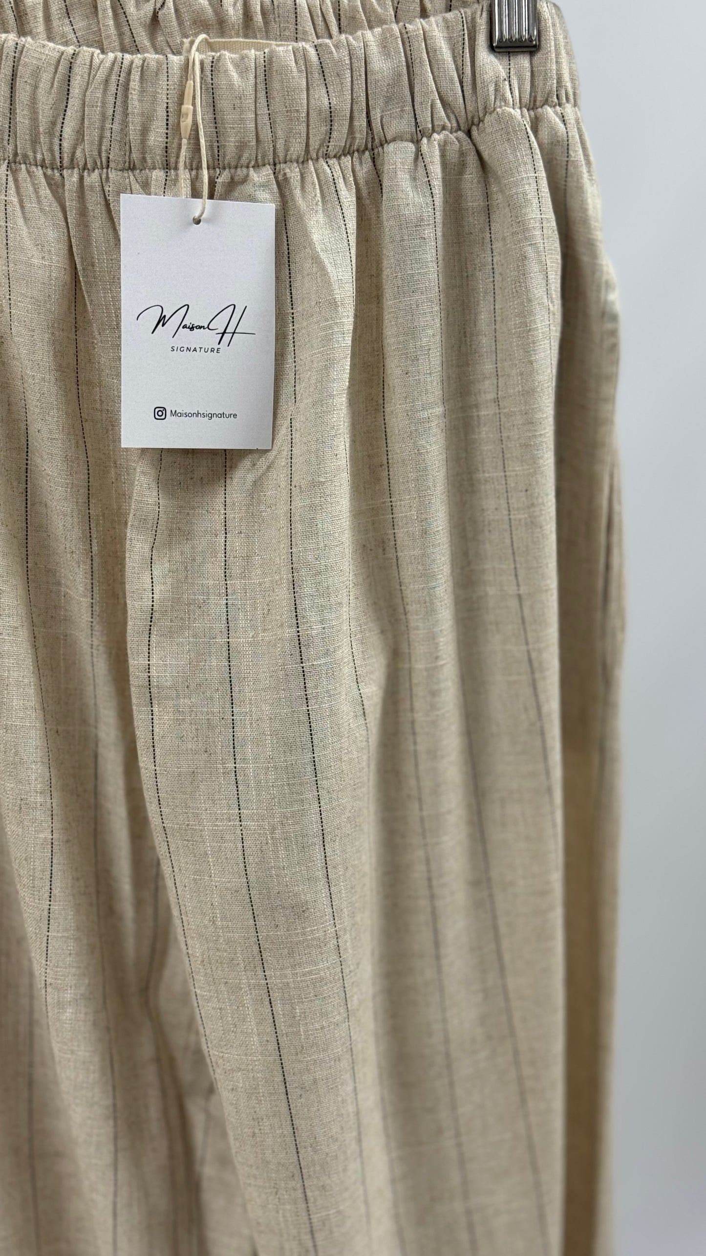 VANILLA pantalon 100% Lin