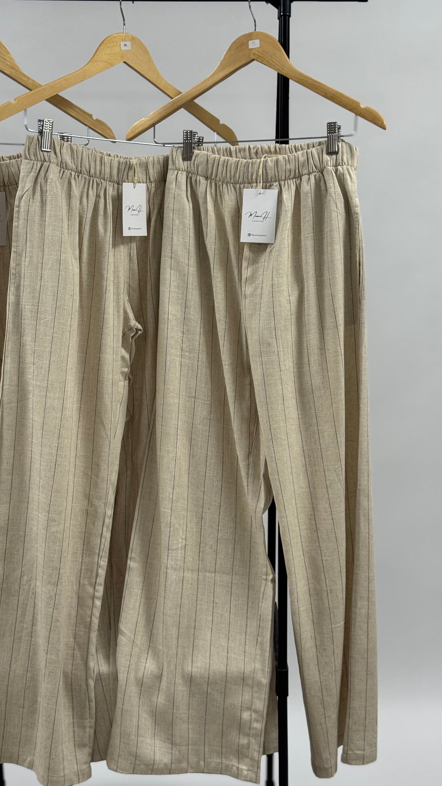 VANILLA pantalon 100% Lin