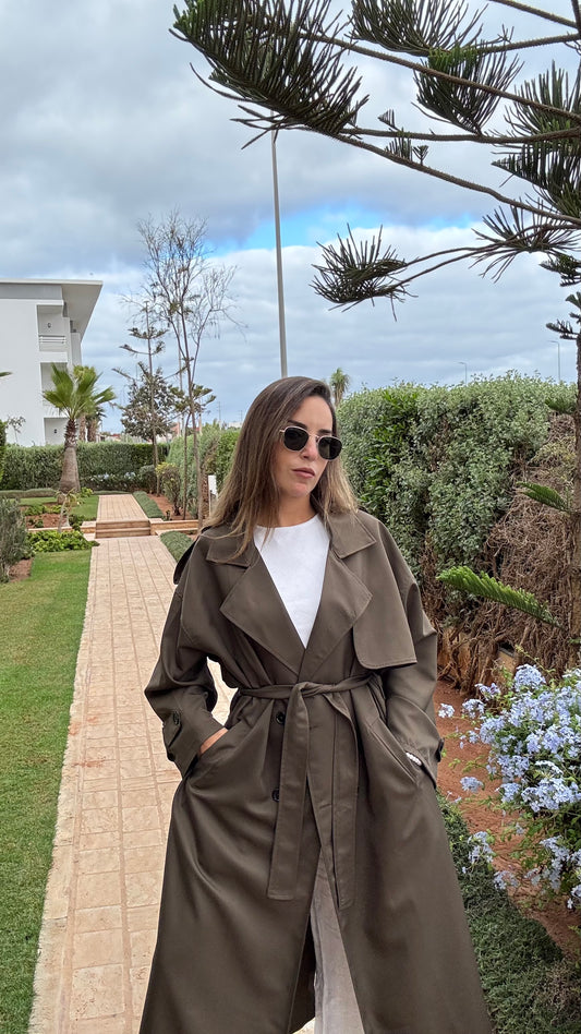 The TRENCH Coat Dark Kaki