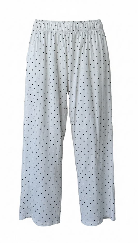 Pantalon POLKA DOT 100% Lin