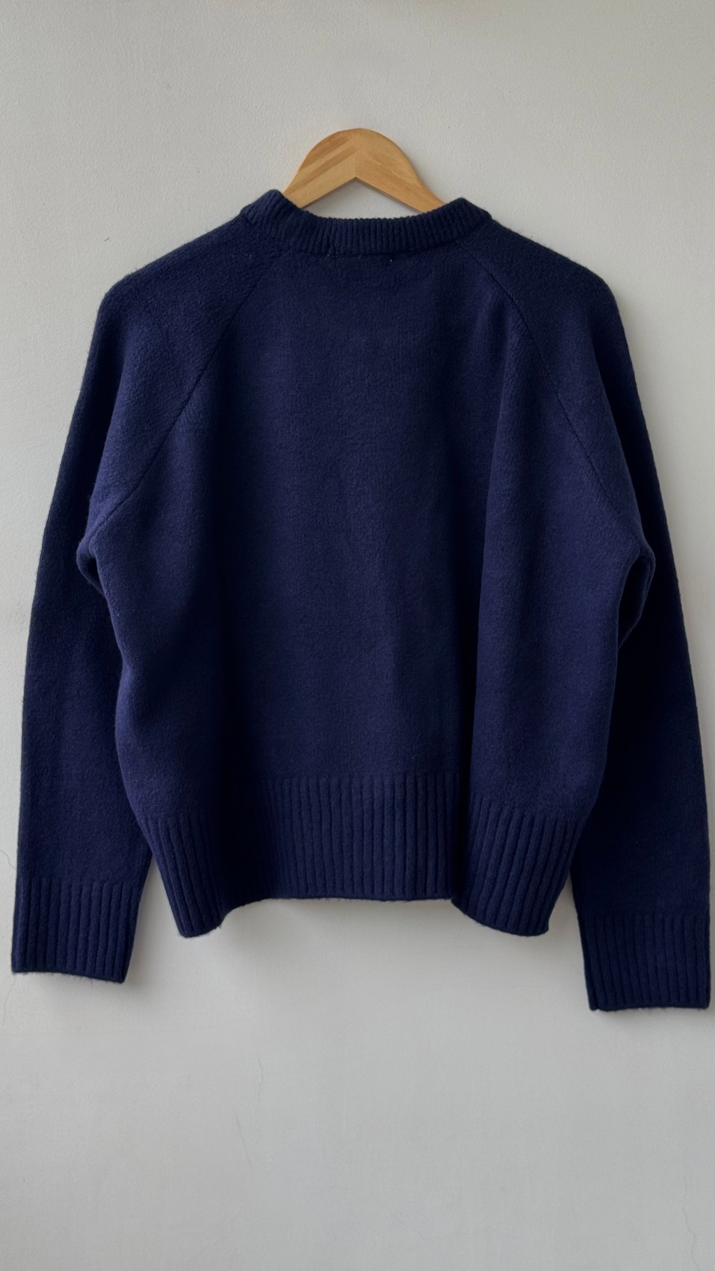 Pull 100% Laine douce Bleu