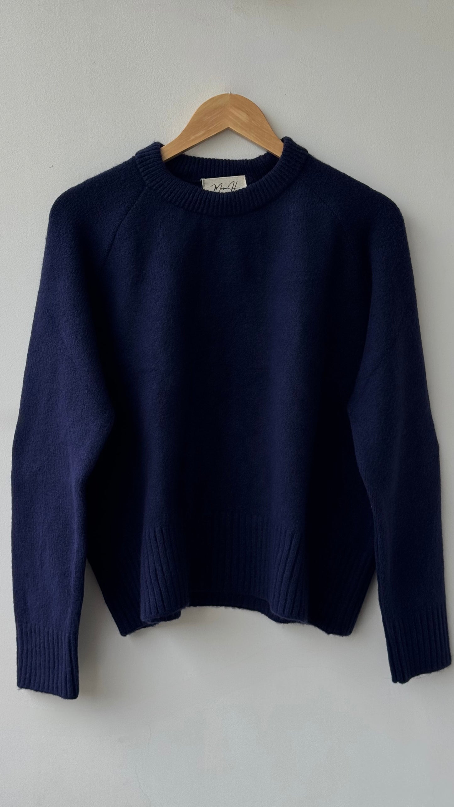 Pull 100% Laine douce Bleu