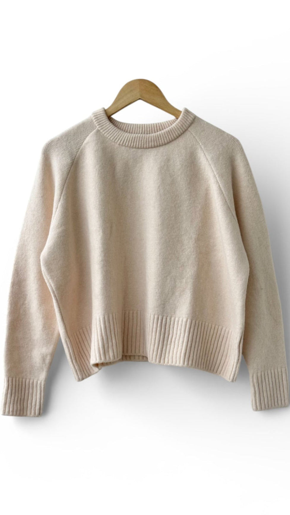 Pull 100% Laine douce crème