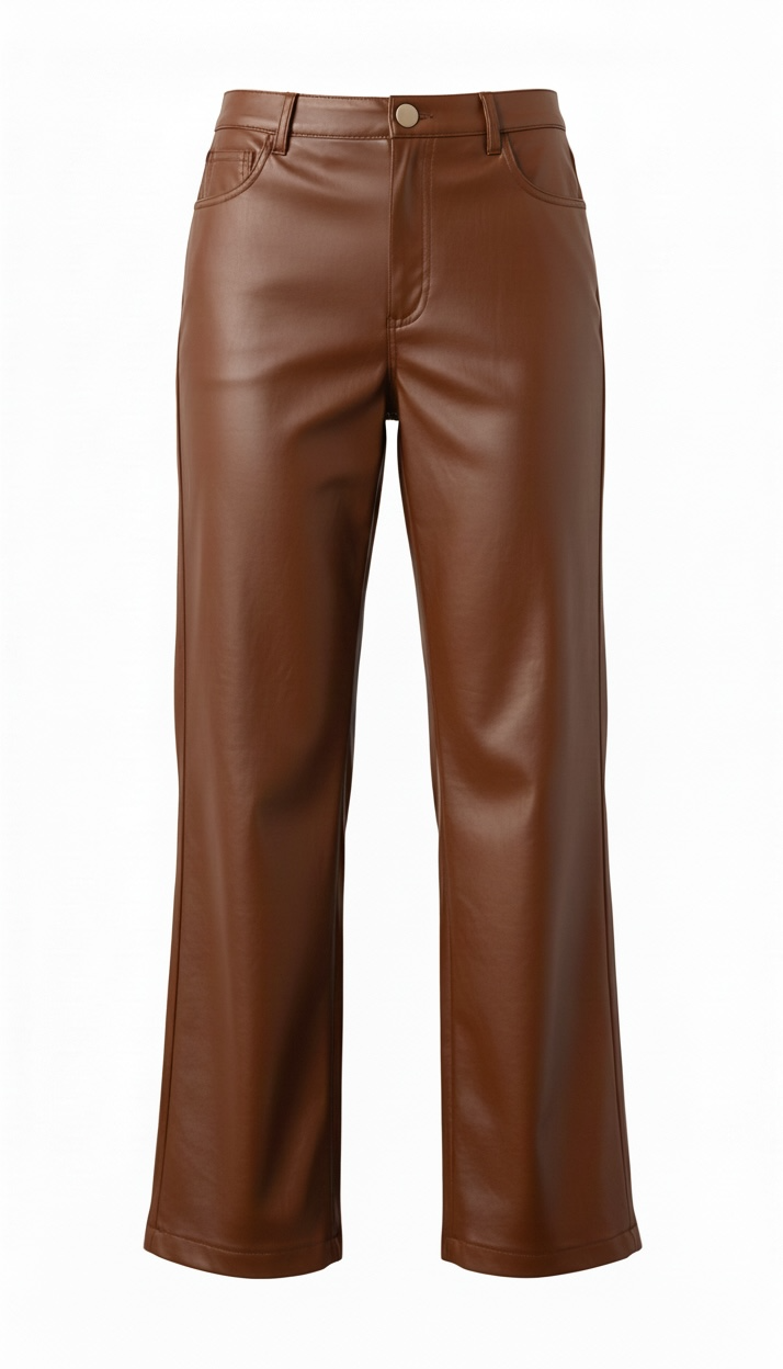 Pantalon Similicuir suédine