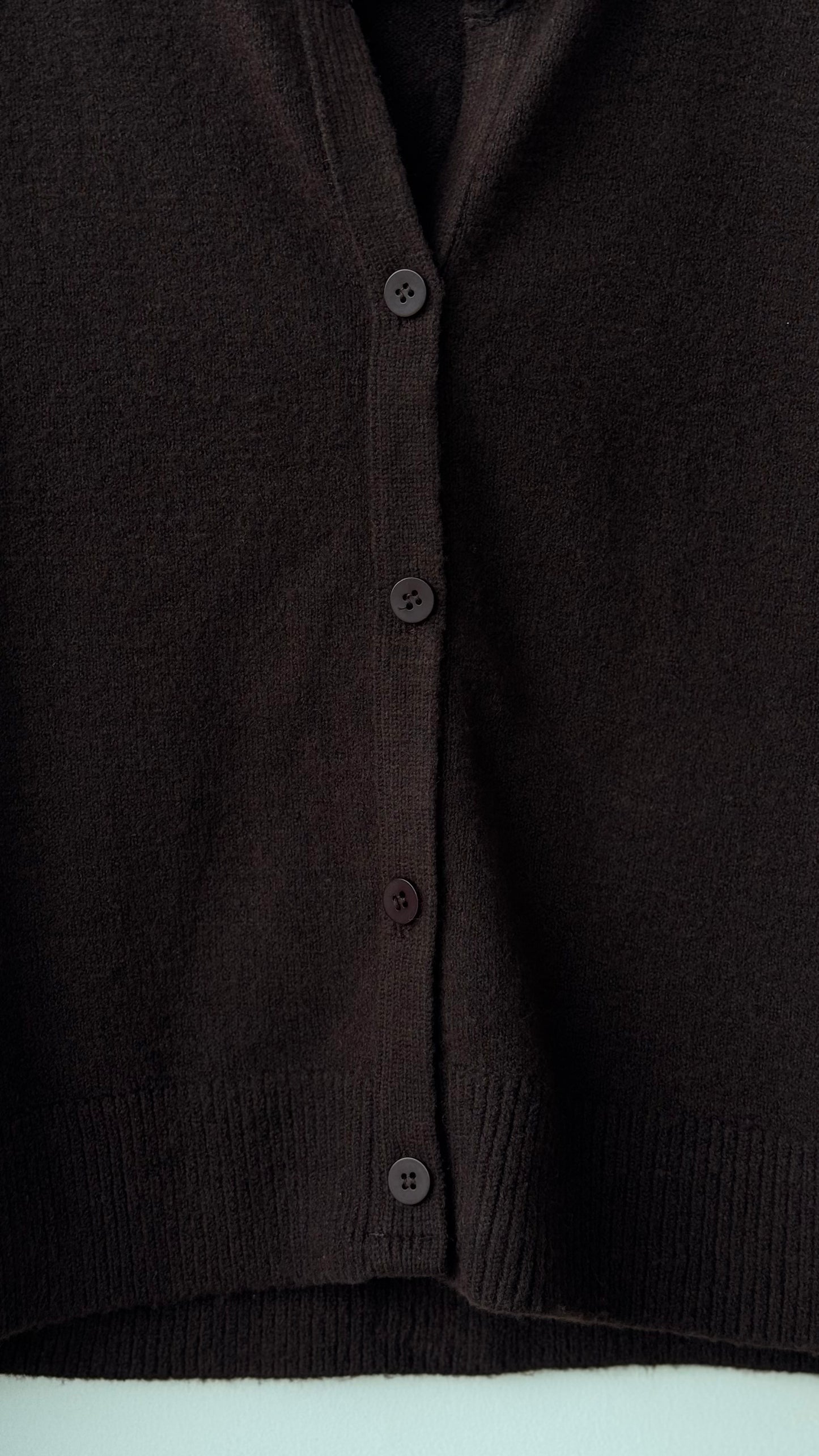 Cardigan Laine douce Marron