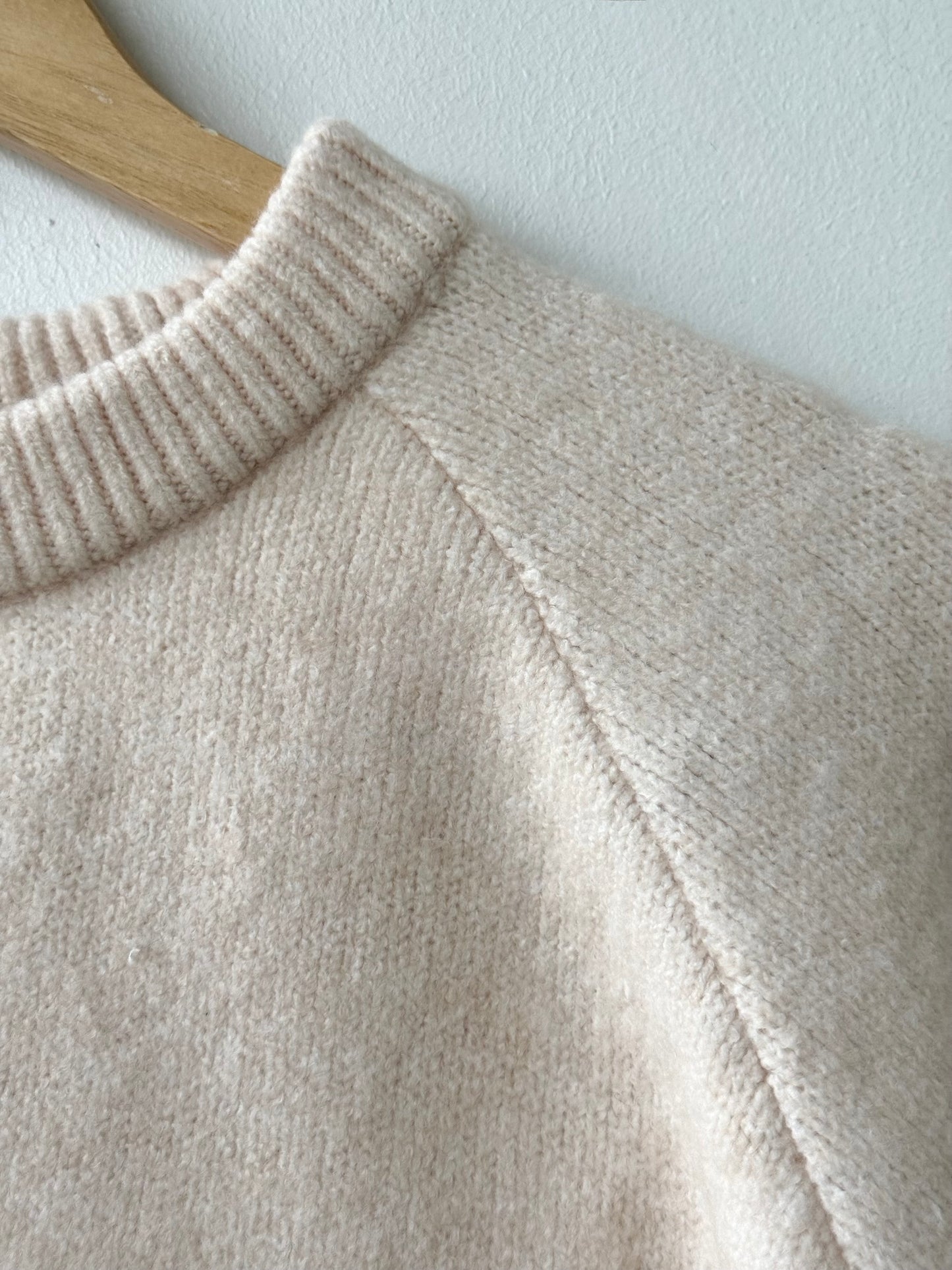 Pull 100% Laine douce crème