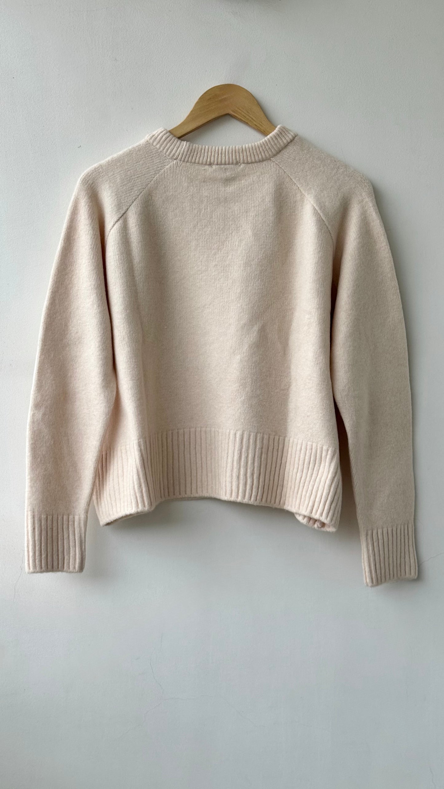 Pull 100% Laine douce crème