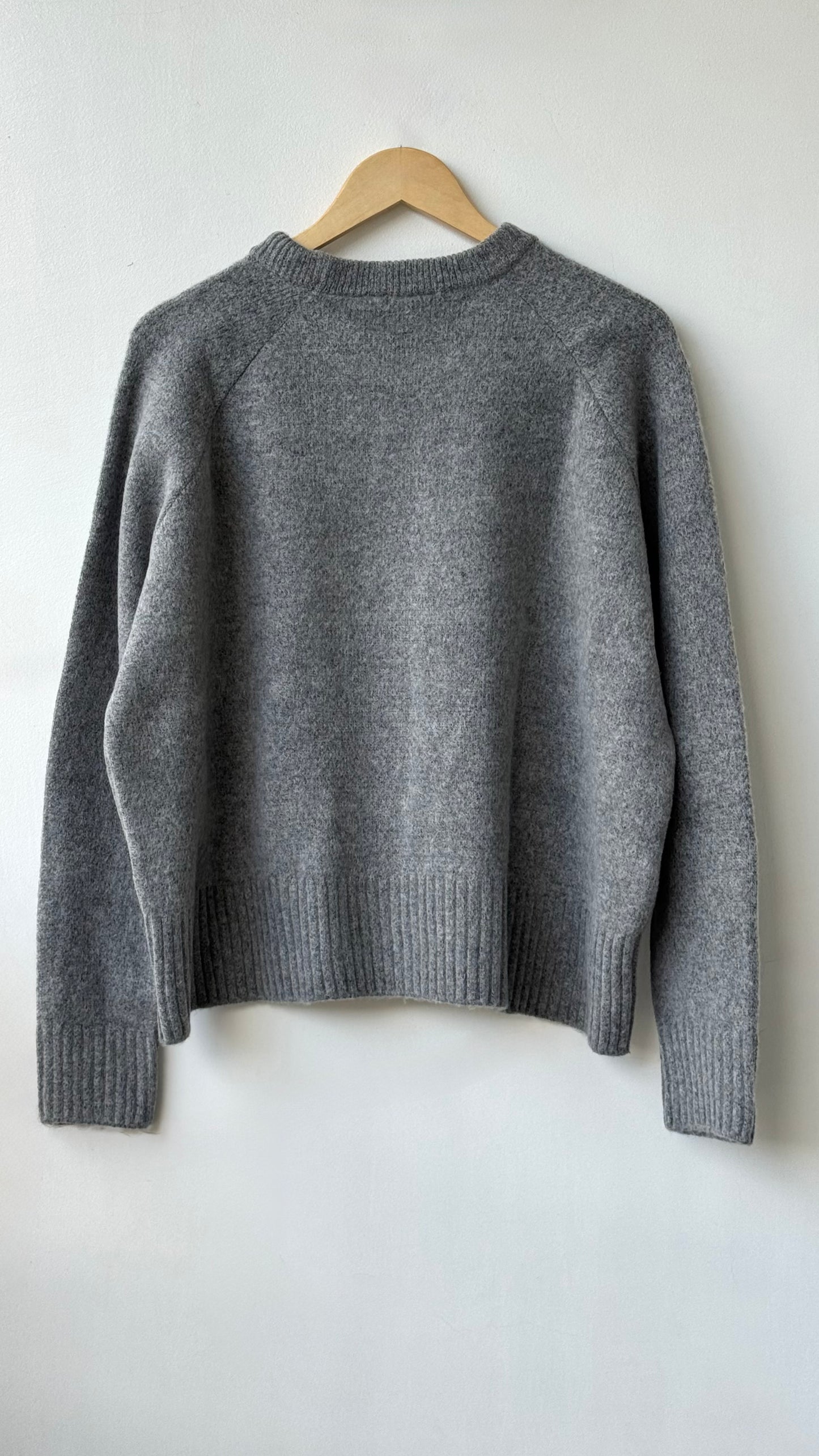 Pull 100% Laine douce Gris