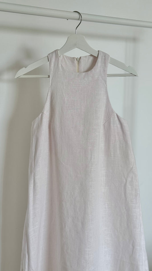 Cotton Candy Linen Dress