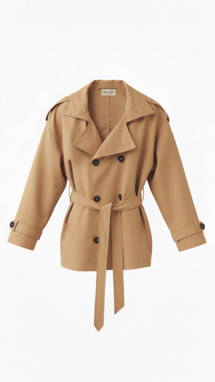 Trench-Veste Fluide