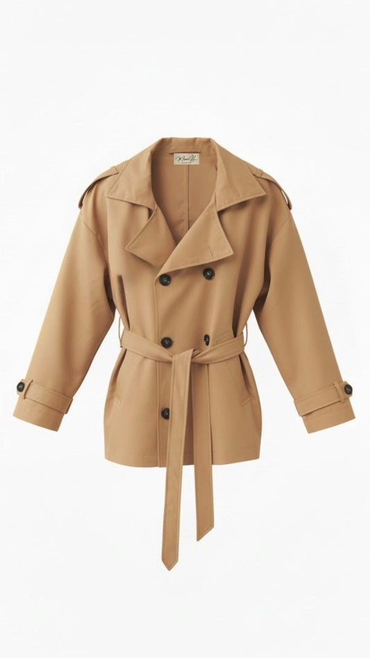 Trench-Veste Fluide