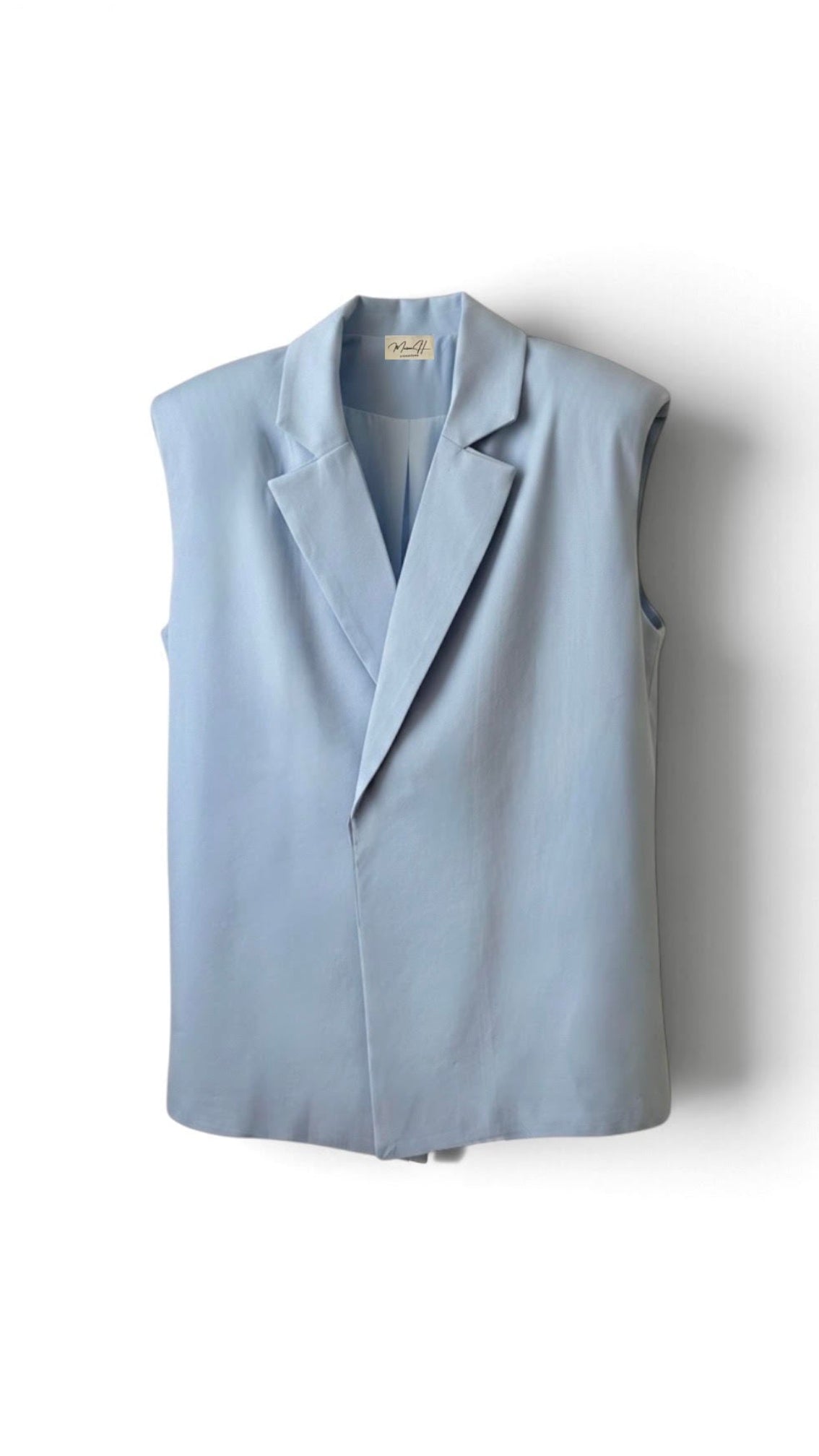 Veste sans manches fluide